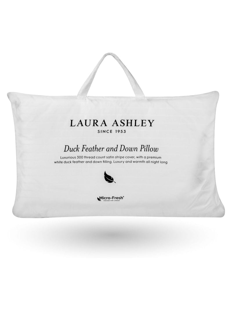 Laura Ashley White Down pillow, UK version
