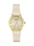 Accurist cream dress leather strap 28mm watch - British product