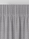Charcoal grey made to measure curtains teardrop woven design, imported from the UK