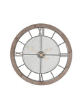 Pacific Natural round wall clock 80cm, imported from the UK