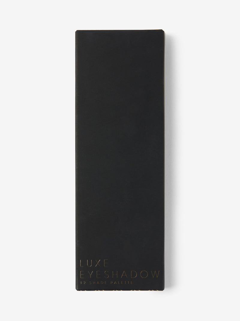 12 Shade Luxe Eyeshadow Palette (British brand)