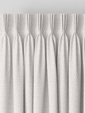 Natural Artist made-to-measure curtains teardrop woven design - British product