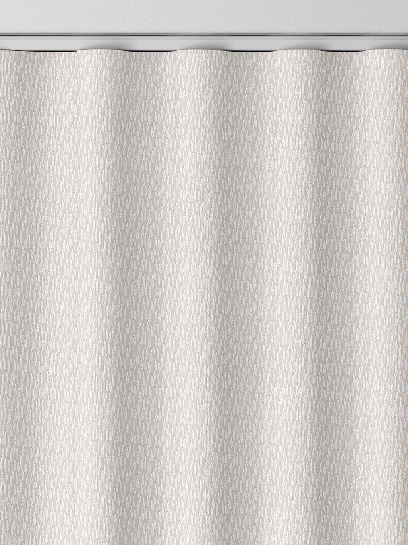 Natural Artist made-to-measure curtains teardrop woven design - British product