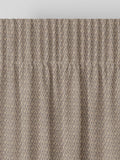 Artist brown made to measure curtains, imported from the UK