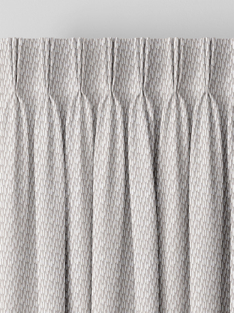Platinum Artist made to measure curtains with teardrop design - British product