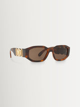 Next Versace Brown Medusa Biggie Sunglasses- Buy online at McGrocer
