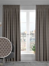 Next Brown Bramhall Made To Measure Curtains- Buy online at McGrocer