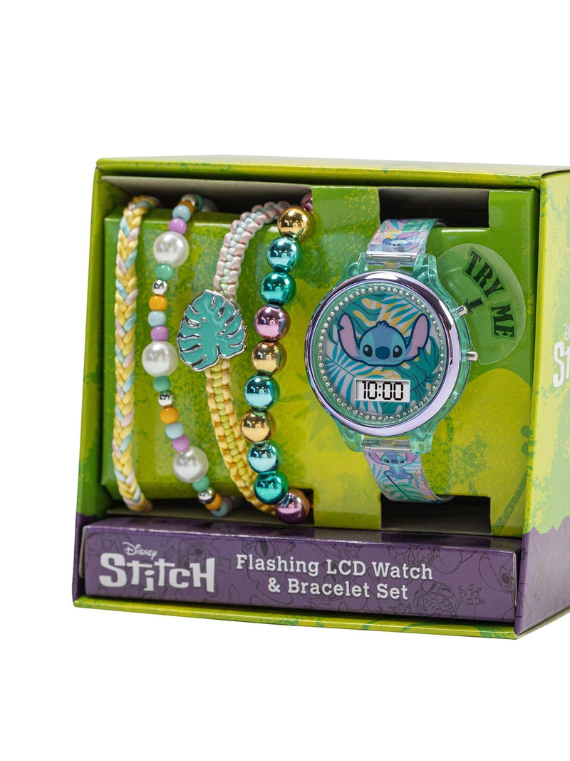 Peers Hardy Disney Lilo and Stitch digital watch and bracelet set, imported from the UK