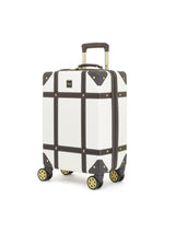 Next Rock Luggage Cream Vintage Cabin Case 32L- Buy online at McGrocer