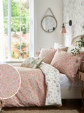 Laura Ashley Pink Coral Loveston duvet cover and pillowcase set, UK version