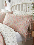 Laura Ashley Pink Coral Loveston duvet cover and pillowcase set, UK version