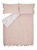 Laura Ashley Pink Coral Loveston duvet cover and pillowcase set, UK version