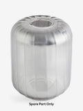 Jensen floor lamp glass spare part smoke grey, imported from the UK