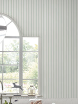 Next Laura Ashley Farnworth Sage Green Wallpaper Sample- Buy online at McGrocer