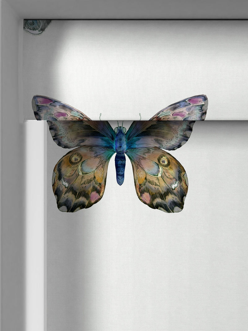 Voyage Maison Natural Fray roller blind, imported from the UK