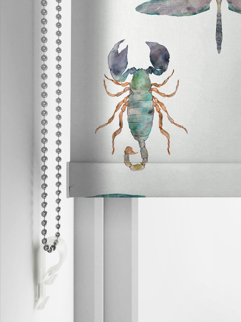 Voyage Maison Natural Fray roller blind, imported from the UK