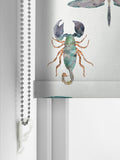 Voyage Maison Natural Fray roller blind, imported from the UK