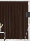 Montero velvet curtains espresso brown made to measure, imported from the UK