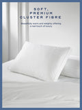 Snuggledown 100% cotton medium firm pillow, imported from the UK