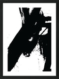 Brookpace Lascelles black Nero 4 abstract picture frame 76x56cm - British product