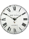 Neill of London open faced cream wall clock 36cm - British product