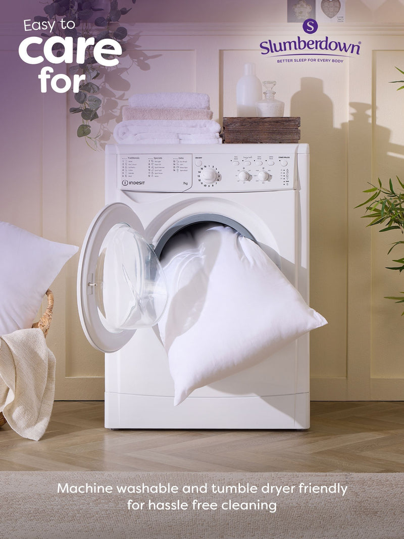 Slumberdown anti allergy medium back sleeper white pillows set of 2 (British brand)