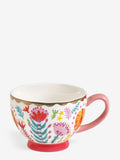 Lucy Tiffney floral footed mug 2-pack, UK version