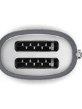 Smeg grey 2 slice toaster (British brand)