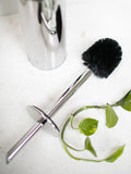 Robert Welch Silver Oblique toilet brush holder 41cm - British product