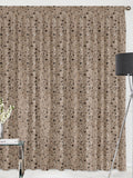 Brown Forbes Truffle made to measure curtains (British brand)