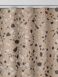 Brown Forbes Truffle made to measure curtains (British brand)