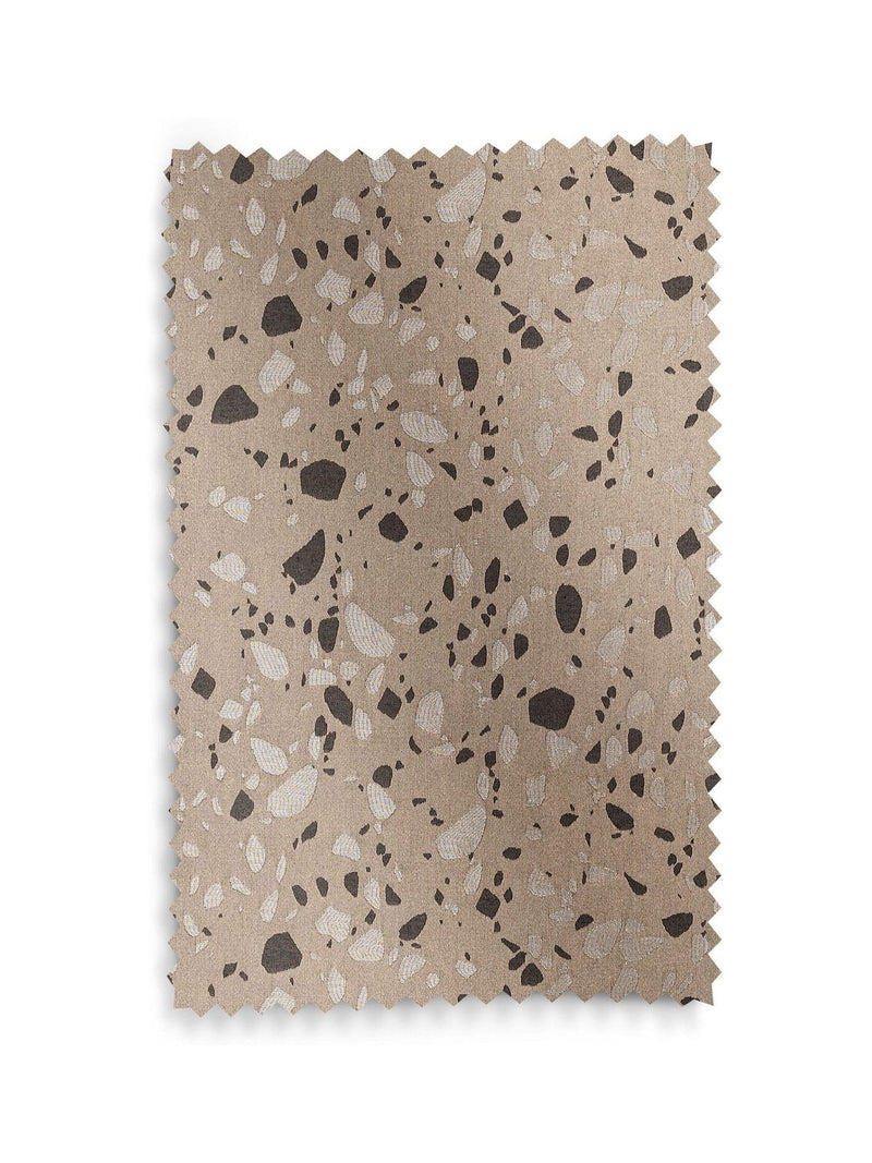 Brown Forbes Truffle made to measure curtains (British brand)