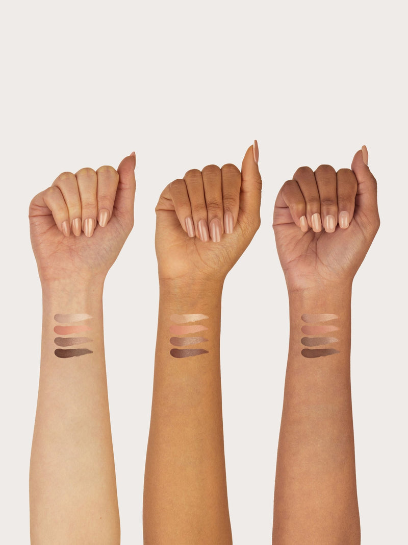 Luxe Pretty Neutrals eyeshadow crayons set of 4, UK version