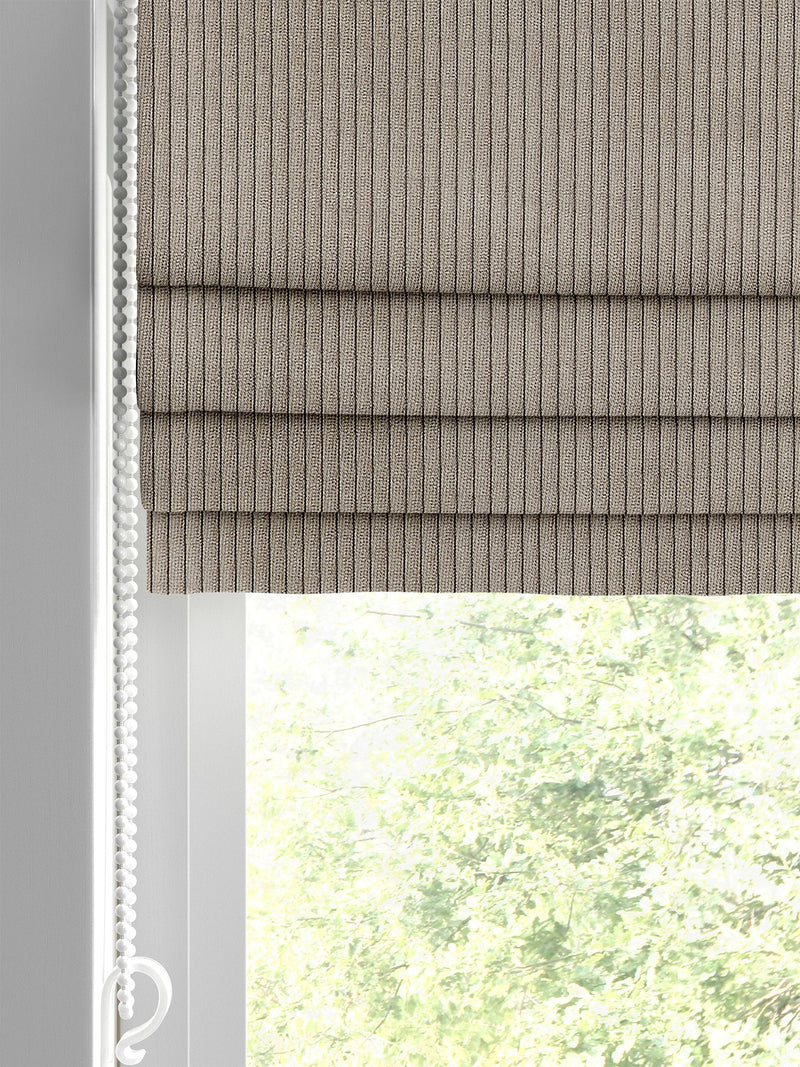 Jangga stone natural made to measure roman blind, imported from the UK