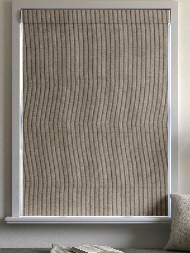 Jangga stone natural made to measure roman blind, imported from the UK