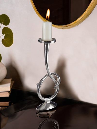 Next Fifty Five South White Twist Candle Holder- Buy online at McGrocer