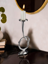Next Fifty Five South White Twist Candle Holder- Buy online at McGrocer