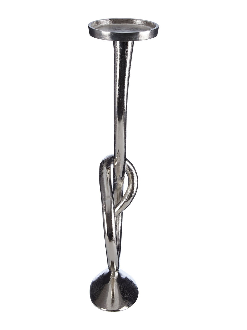 Fifty Five South White Twist Candle Holder - British product