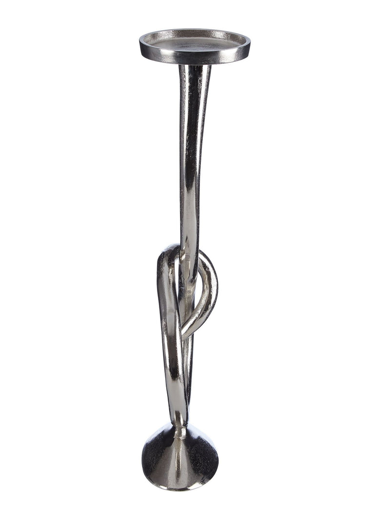 Fifty Five South White Twist Candle Holder - British product