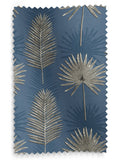 Sellus ink blue made-to-measure cotton curtains, UK version