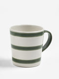 Jasper Conran London green abstract mugs set of 4, UK version