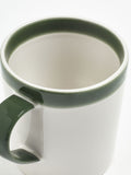 Jasper Conran London green abstract mugs set of 4, UK version