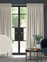Next Nougat Cream Decco Made To Measure Curtains- Buy online at McGrocer