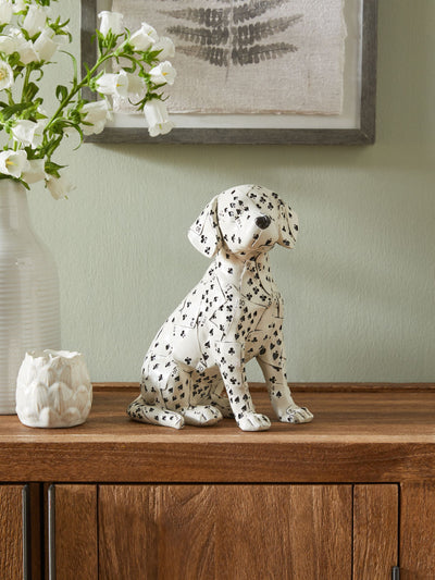 Next Ace The Dalmatian Dog Ornament White/Black Resin Home Decor 24.5cm- Buy online at McGrocer