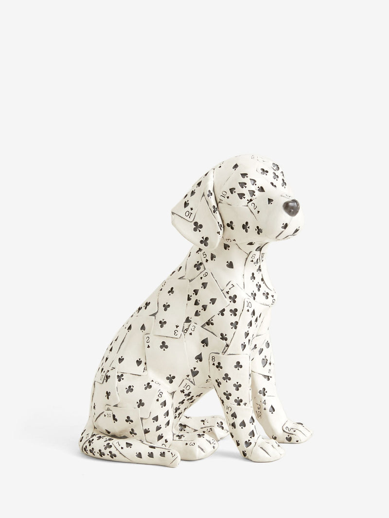 Ace The Dalmatian Dog Ornament white/black 24.5cm (British brand)