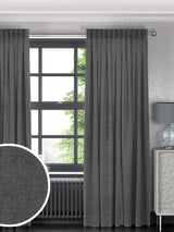 Next Ash Grey Paso Made To Measure Curtains- Buy online at McGrocer