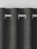 Paso ash grey textured curtains (British brand)