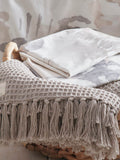 Appletree Natural Edale duvet cover and pillowcase set - British product