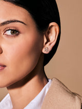 Next Lauren Ralph Lauren Gold Tone Faux Pearl Stud Earrings- Buy online at McGrocer