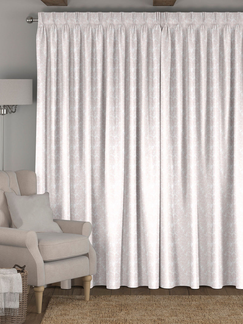Evin Orchid Pink curtains made to measure (British brand)